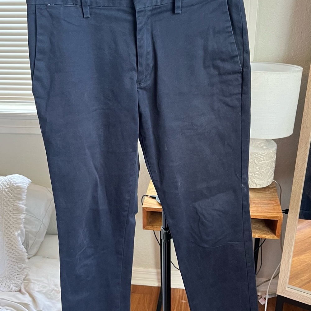 Men's Navy Pants - Banana Republic